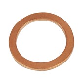 Dichtring DIN 7603, Form A, Kupfer massiv, 12 x 15,5 x 1,5